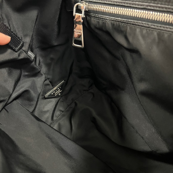 [SOLD] Prada Reversible Black and Brown Leopard Print Women's 2-Way bag - Picture 7 of 10